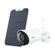 Wireless Security Camera 3MP AI Outdoor Battery Powered Argus Eco & Solar Panel