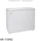 在飛比找遠傳friDay購物優惠-KOLIN歌林【KR-115F02】155L臥式冷凍冰櫃