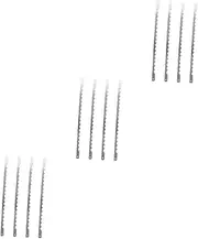 NUOBESTY 3sets 4pcs Serrated Bread Slicer Blades for Bread Maker Durable Cutter for Toast Cakes Pies and Tarts Nonstick Lightweight for Home Baking 4pcs*3