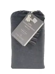 The Threadery Luxe Cotton Cashmere Ultra Soft Standard Pillowcase Set Charcoal