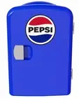 CURTIS Pepsi 6-can Mini Fridge BLUE 4 liters