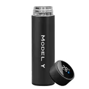 500ml Digital Thermos Cup For Tesla model y Intelligent Temperature Display Water Bottle Heat Preservation Vacuum Thermo Flask Kettles For black
