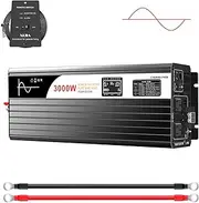 3000W Solar Power Inverter Camping DC 48V to AC 240v Pure sine Wave for Camping Boat (DC48V (Range 40V-60V) 3000W)
