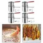 Deep Frying Pot Universal Milk Warmer Pot for Cooking Frying Fried Chicken