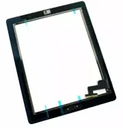 2 pcs OEM SPEC Glass Touch Screen Digitizer + Home Button For iPad 2 Black