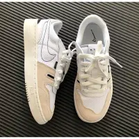 在飛比找Yahoo!奇摩拍賣優惠-NIKE SQUASH TYPE GS 小白鞋 灰白 女鞋 
