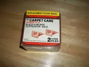 BLACK & DECKER DUSTBUSTER REPLACEMENT FILTER BAGS By Total-Care BOX OF 2