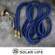 Solar Life 索樂生活 彈力加厚防爆洗車水槍3倍伸縮水管.澆花園藝水管 洗車伸縮水管 多功能七段式噴水槍 洗車液起泡壺 彈力高壓防爆水管