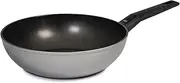 H&h Wok Antiaderente Union Borghese cm 28