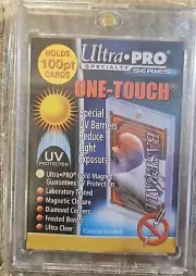 Ultra Pro 100pt ONE TOUCH Card Holder Lot Of 9