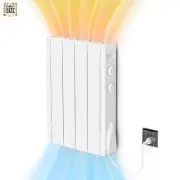 800W Electric Panel Wall Heater,Plug-in Smart Convection Space Heater For Indoor