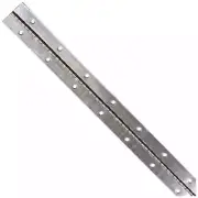 24" 2 ft Long Nickel 1-1/2" Piano Pivot Hinge For Cabinet Door Window Furniture