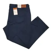 R.M. Williams Men's Ramco Regular Fit Jeans Low Rise Tapered Navy Blue W52 L34