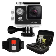 GEEKPRO 4.0 Plus 4K HD Action Camera Wrist 2.4G Wireless RF Remote Control