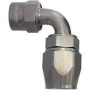 Aeroflow Kryptalon Series One Piece Full Flow Swivel 90° Hose End -4AN, AF7823-04