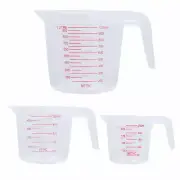Plastic Measuring Jug 500ml Free UK Cup Measurements Tools with,Angled Grip
