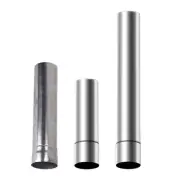 Flue Extension Tube Pipe Chimney Pipe Stainless Steel Fire Place for Hiking