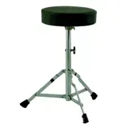 Ashton Duty Drum Stool Throne Versatile Chrome Tripod 50cm Height