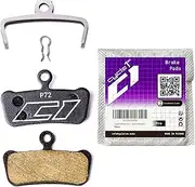 Cycle1st Bike Disc Brake Pads Compatible for SRAM 4 Piston Guide G2 Ultimate RSC RS R T AVID XO Trail Elixir 9 7 - Braking Stability for Mountain Bikes/MTB/eMTB 72 …