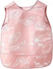 HANABASS Sleeveless Feeding Bib for Clothes Protector Apron Durable and Easy to Wash Bib for Mealtime present for Ages Years