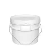 Bulk 20 x 10L Plastic Food Grade Pail Buckets - 10 Litre Bucket Pails Tamper Lid