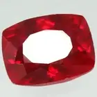 Certified 12.40 Ct Natural Mogok Pigeon Blood Red Ruby 14x11 MM Cushion Gemstone