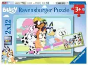 NEW SEALED Ravensburger 05693 Bluey 2x12 Pc Jigsaw Puzzles USA SELLER (Ages 3+)