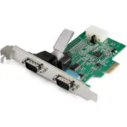 StarTech.com Serial Adapter with 16950 UART - Low-profile Plug-in Card - 1 - PCI Express 1.1 x1 - PC