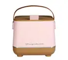 PINK Frigidaire Portable Insulated 6-Can Mini Personal Fridge Cooler