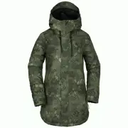 VOLCOM Women's WINROSE Insulated Snow Jacket - CAM - Small - NWT