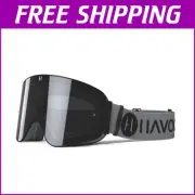 Durable Frameless Goggles for Motocross & Snowboarding - UV Blocking Protection