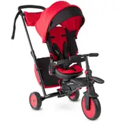 SmarTrike STR7 Journey Folding Tricycle/Pram/Stroller Toddler/Kids 10-36m Red
