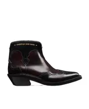 Christian Dior Pointed Toe Zip-Up Boots 37.5,36,37,38.5,38,39,40,36.5 Black