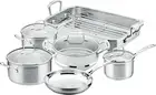 Scanpan Impact Cookware 6 Piece Set with Roaster, 27.8x59.9x37.8 centimeters