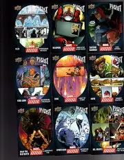2016 Upper Deck Marvel Annual PT-1 thru PT10 Plot Twist card set