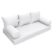 |SLIPCOVER ONLY|S3 Daybed Mattress Bolster Backrest Covers Knife Edge Crib AD105