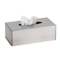 在飛比找momo購物網優惠-【KELA】壁掛式不鏽鋼面紙盒 霧銀(衛生紙盒 抽取式面紙盒