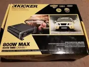 Kicker 46CXA4001T Car Audio Amp Mono 400W RMS Max Class D Sub Amplifier CXA400.1