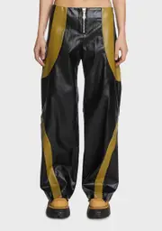 [The Ragged Priest] Factory Vegan Leather Trousers