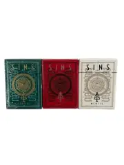 Playing Cards SINS Thirdway Anima, Corpus, and Mentis 3 Decks Sealed Set DH-8020