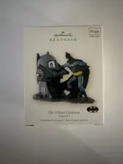 Hallmark Gotham City Batman The Villain Database Multi Faces Ornament NEW