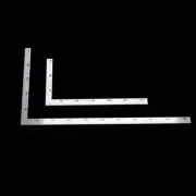 Stainless Steel 90o Square Angle Ruler Scale Mark Right Woodworking Equipment