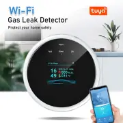 Gas Leak Detector Wifi for Home Natural Gas Leak Detector LCD Screen APP Alarm