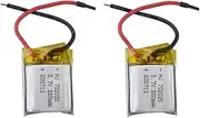 2PCS 3.7V 220mah Lithium Battery for SYMA S107 S107G S108G S109G HS190 901HS 901S 901H X300C LF606 SG800 S9 Mini Quadcopter Accessories Remote Control Drone Battery