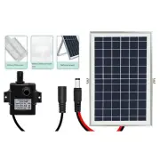10W Solar Panel With Bracket Solar Pump Circulating Fish Pond