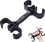 Resistance Band Accessories - Gym Accessories Resistance Band Handles Ergonomic Design Wide Handle I Exercise Tool for Deadlift in Gym Facial Pulls