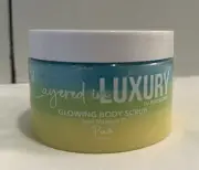 Blossom Layered in Luxury Peach Glowing Body Scrub 300mL NEW