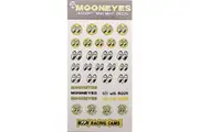 Mooneyes Sticker Sheet 32 Sticker assortment, 3-3/4" x 6-1/2"