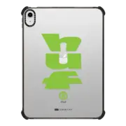 iPad 10.9-inch (10th gen) iPad Impact Case HUF Green Logo Tablet Case