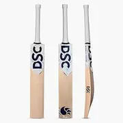 DSC Pearla X5 2024 English Willow Cricket Bat | Color: Beige/Black | Size: 3 | Material: Wood | for Men & Boys | Lightweight | Extended Power Zone | Advanced Grip Technology